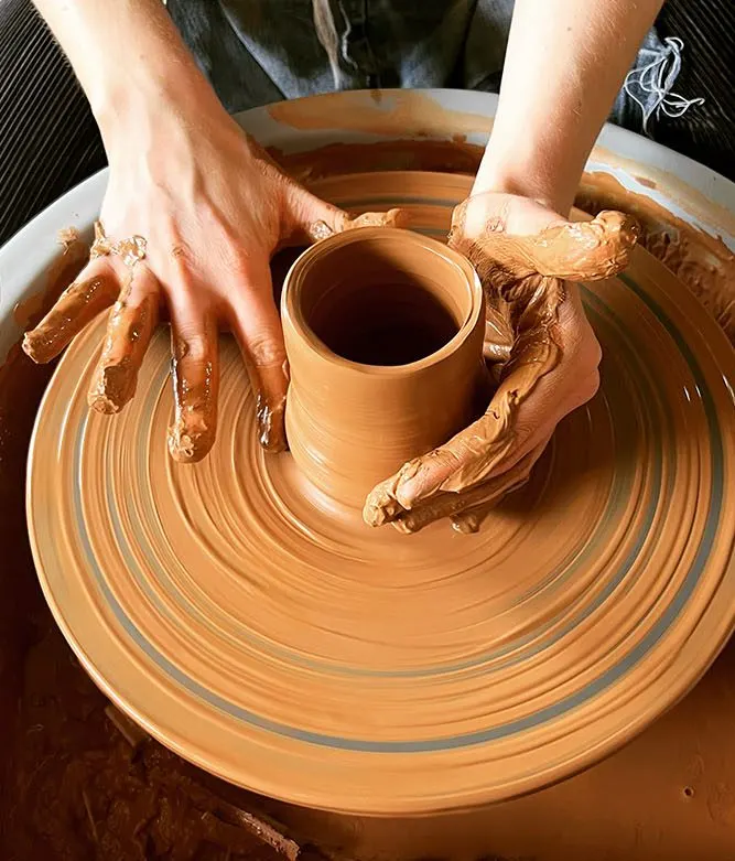 2h d’atelier de poterie à Marrakech