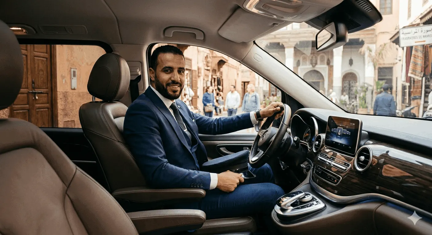 Réservez votre chauffeur privé à Marrakech – Mise à disposition d’un chauffeur