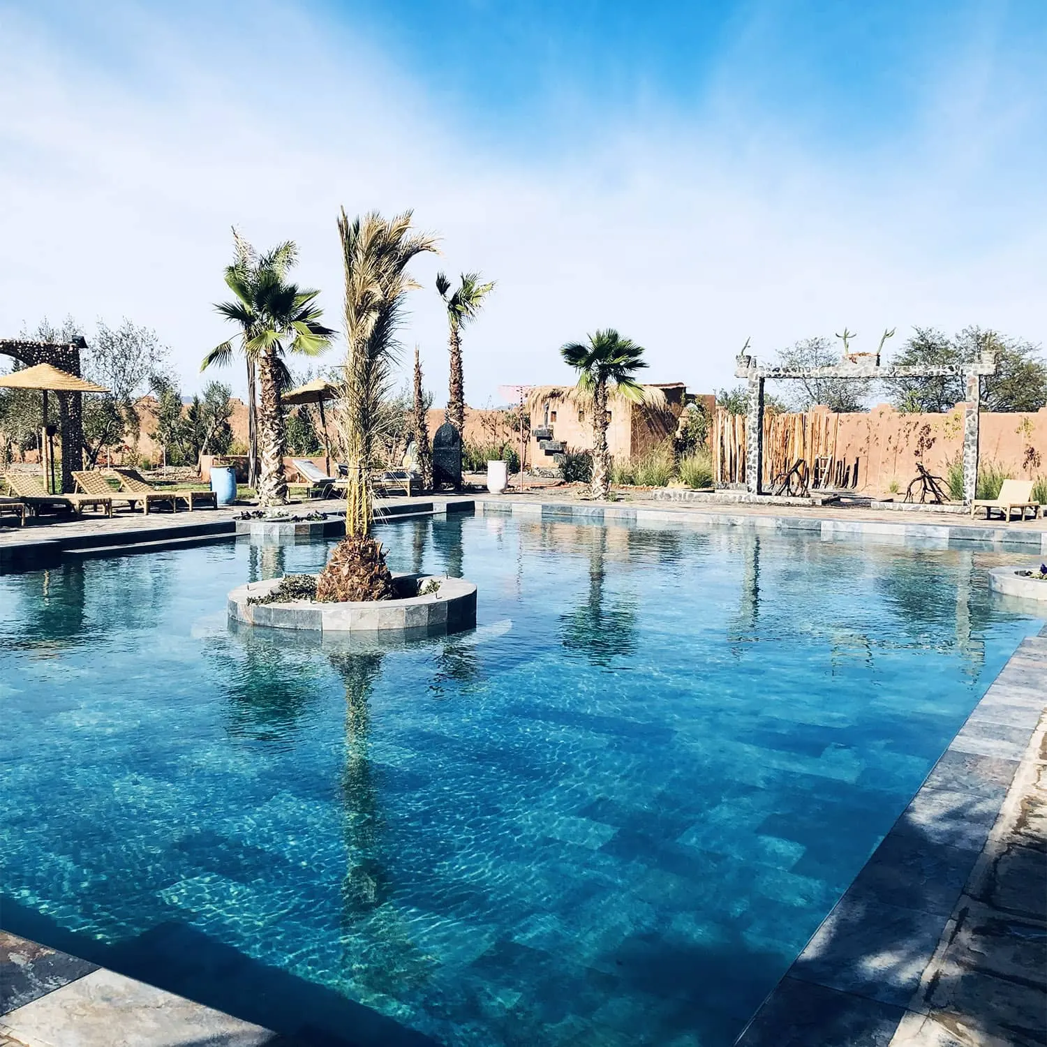Piscine chauffée 100% femmes à Marrakech
