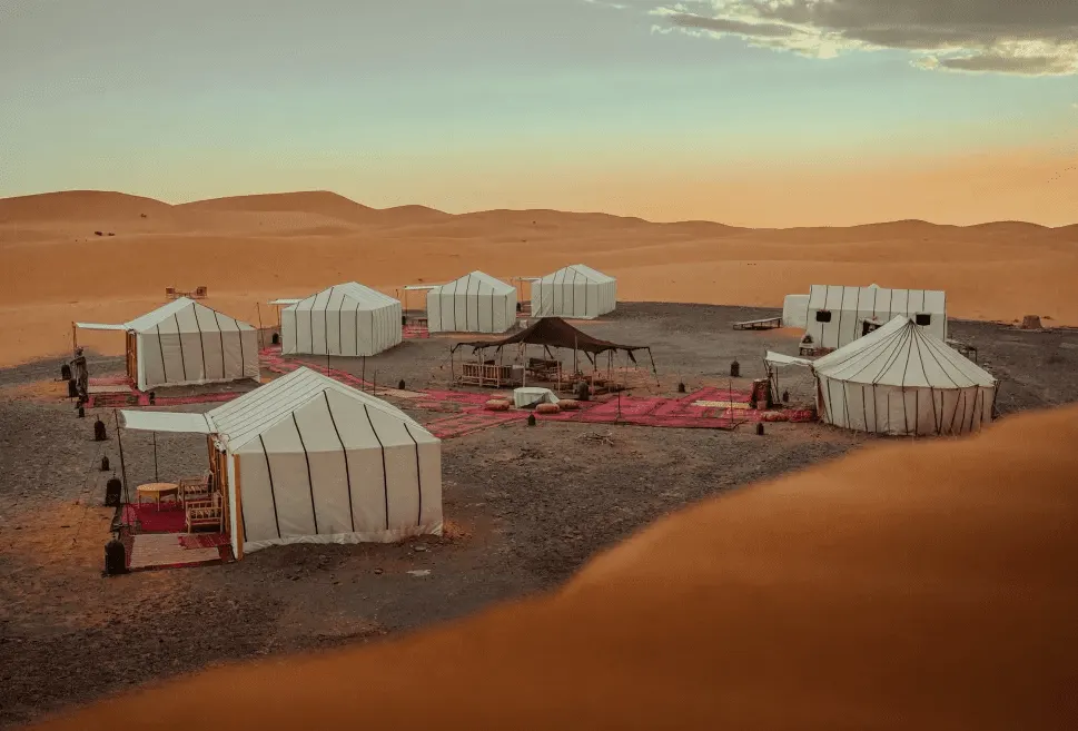 Supplément transfert à dos de chameau de/à Merzouga