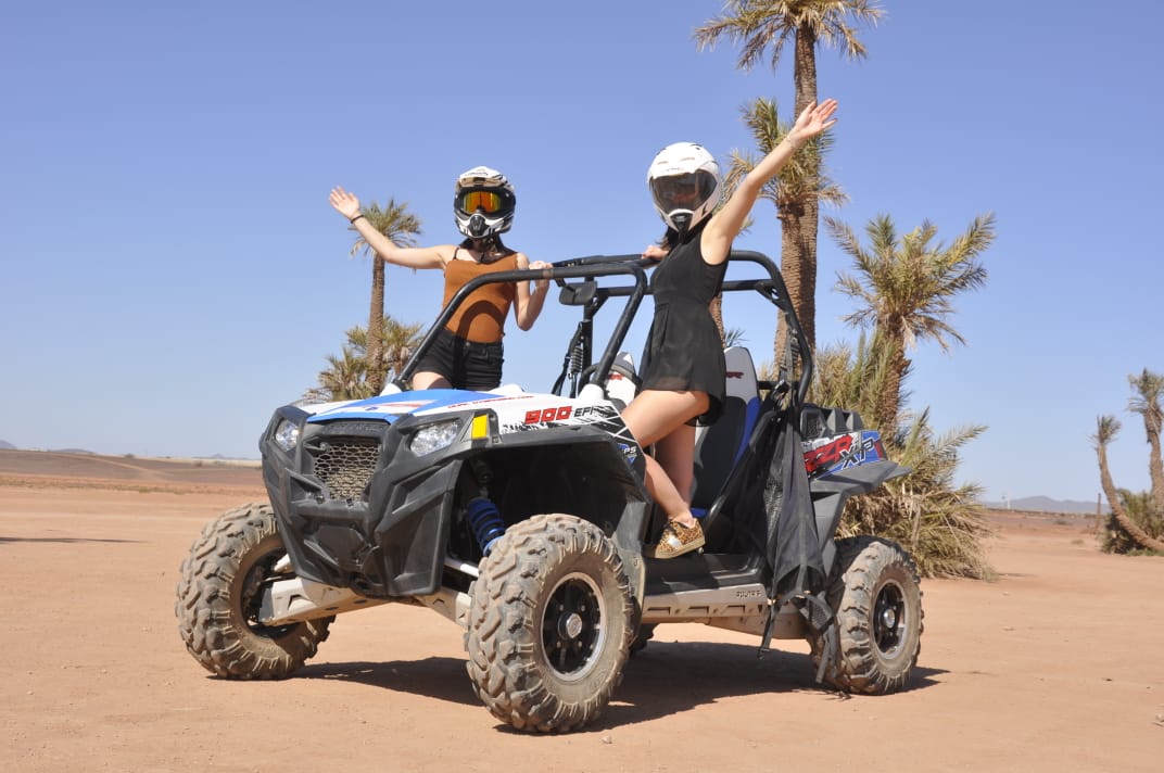 2h de Buggy dans le désert de la Palmeraie